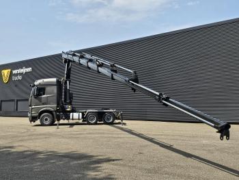 Arocs 2658 6x4 / HMF 40 t/m - 21.3 mtr / WINCH